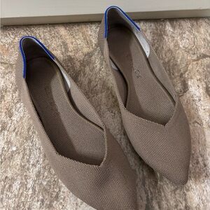 Rothy's Taupe Flats - size 8.5